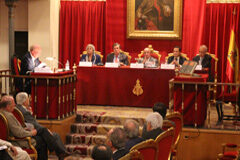 Homenaje a Aurelio Menéndez en la presentación de `Estudios jurídicos y universitarios’, editado por Thomson Reuters Momento de la presentación