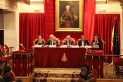 Presentación del tercer volumen de `Memoria de la Abogacía Española. Abogados de Madrid. Abogados de España´ que comprende los años 1875 a 1939 Momento de la presentación