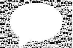 Controlar o ser controlado… Ésa es la cuestión Varios muñequitos blancos y rojos conectados.