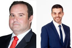 Roberto Vallina y Xavier Costa, nuevos socios de Roca Junyent De izda. a dcha.: Roberto Vallina y Xavier Costa