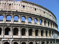 El coliseo de Roma