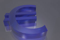 Salans, único despacho internacional en España entre el ‘top ten’ de Europa Continental Símbolo del euro de color morado sobre fondo gris.