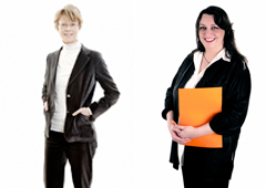 Alexandra Maeder y Marta García León