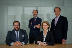 Nace Argali Abogados con vocación de ser el despacho de referencia en operaciones de M&A en España Isabel Dutilh, Teodoro de Agustín, José Peña y Fernando Lafita, socios de Argali Abogados