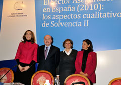 Ruth Maria Duque, Luis Iturbe, Pilar Gonzalez de Frutos y Pilar Blanco-Morales