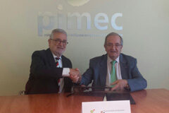 PIMEC y el Tribunal Arbitral de Barcelona impulsan la cultura arbitral para ayudar a las pymes a resolver sus conflictos Firma convenio colaboración