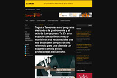 Nace Togas y Tenedores, el nuevo programa de gastronomía y restauración de Lawyerpress TV Imagen de la página