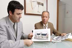 Vilar Riba crece con la incorporación de Versat y alcanza los 70 profesionales Santi Pons, socio Versat con Joan Riba, socio fundador Vilar Riba.