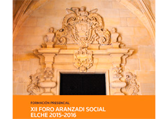 XII Foro Aranzadi Social Elche 2015-2016