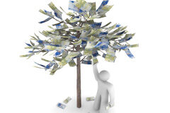 Nuevo sistema de control de las inversiones extranjeras directas en determinados sectores en España Arbol cuyas ramas son billetes