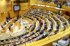 El Senado aprueba por 237 a favor el Proyecto de Ley de Secretos Empresariales Sesión en el Senado