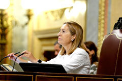 Las Cortes aprueban la Ley que modifica el sistema de elección del Consejo de RTVE Ana Pastor