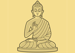 Imagen de un buda Imagen de un buda