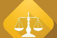 Cómo incorporar el Aviso Legal de nuestra web en la estrategia de marketing corporativa Dibujo de una balanza