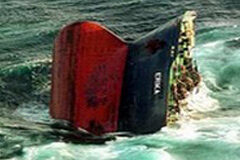 Caso Prestige Barco hundido