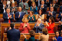 La socialista Meritxell Batet es elegida de nuevo presidenta del Congreso La socialista Meritxell Batet es elegida de nuevo presidenta del Congreso