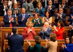 La socialista Meritxell Batet es elegida de nuevo presidenta del Congreso