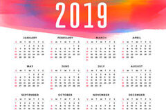Beginning of 2019 with VAT in Bahrain and changes in the VAT e-commerce package – Happy New VAT! Calendario
