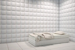 Cumplimiento de medidas de seguridad privativas de libertad en hospitales psiquiátricos penitenciarios Celda de aislamiento en un centro penitenciario