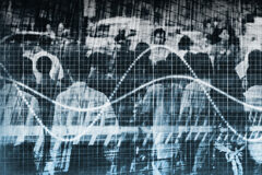 Data mining, big data y los peligros del gran hermano informático Imagen borrosa de personas