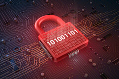 ¿Cómo notificar las modificaciones de los responsables de ficheros tras una operación de reestructuración societaria? Un candado rojo con número binarios