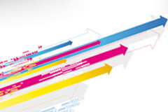 Mediación y eficacia Flechas de colores