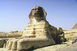 Imagen de la esfinge egipcia