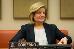 Fátima Báñez plantea en Comisión endurecer las sanciones contra la temporalidad laboral Fátima Bañez