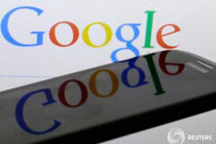 El proyecto ‘Google books’ es lícito, dice el Supremo de EE.UU Logotipo de Google y un móvil