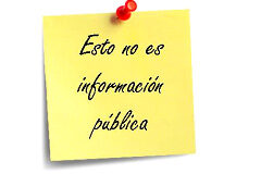 ¿Qué es la información pública? Post-it con chincheta
