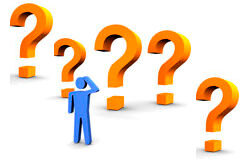 Cinco razones para no interrogar a un testigo Muñequito con símbolos de interrogación