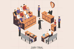 ¿Cómo comenzar el interrogatorio directo de un testigo? Sala de un juicio