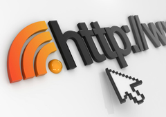 Una flecha señalando http:// Una flecha señalando http://
