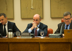 comparecencia del ministro Luis de Guindos, ante la Comisión de Economía celebrado esta semana