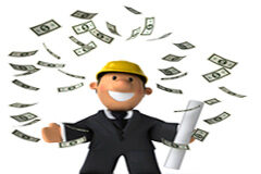 Cómo cautivar a un inversor Un muñeco con billetes alrededor