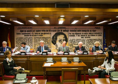 Sesión de la Comisión de Nombramientos celebrada esta semana en el Senado