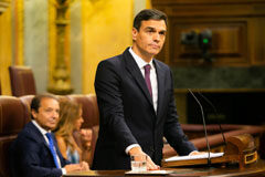 Pedro Sánchez presenta su programa de Gobierno en el Congreso de los Diputados Pedro Sánchez presenta su programa de Gobierno en el Congreso de los Diputados
