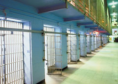Celdas de una cárcel