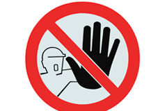 Privación de libertad y suspensión del contrato de trabajo Señal de prohibido pasar