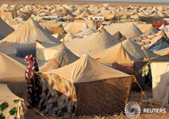 Imagen del campo de refugiados