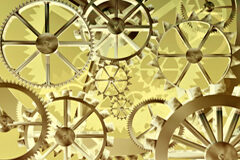 ¿Calidad en el trabajo o calidad en el servicio? (I) Ruedas de engranaje con fondo amarillo