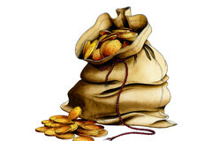 La Problemática de la Financiación de los Partidos Políticos Un saco lleno de monedas