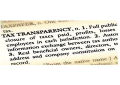 Tax transparency