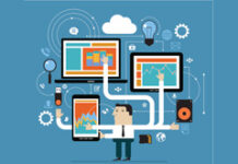 TICs y Derecho Laboral Un muñequito rodeado de tecnología