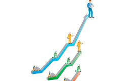 La OIT y el futuro del trabajo: Trabajar para un futuro más prometedor Trabajadores en distinta escala