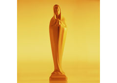 Imagen de una virgen. Imagen de una virgen.