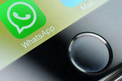 Whatsapp y trabajo Símbolo de WhatsApp