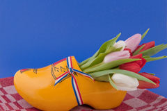 Cuando interesa ser competitivo: hablemos de Holanda Tulipanes dentro de un zueco