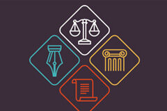 Darwin y la profesión jurídica Símbolos de abogacía