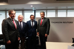Thomson Reuters renueva el convenio de colaboración con Santander Justicia para la celebración de foros jurídicos presenciales Thomson Reuters renueva el un convenio de colaboración con Santander Justicia para la celebración de foros jurídicos presenciales